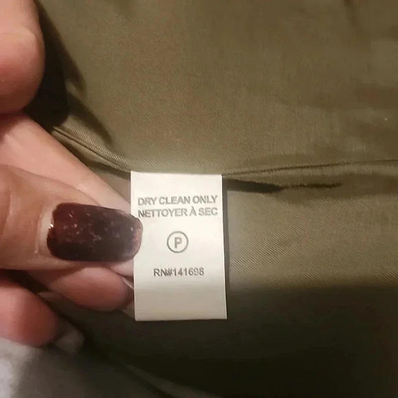 RAMY BROOK OVERSIZED OLIVE MAVE LACE UP SLEEVE BLAZER SIZE 4 - Picture 6 of 8